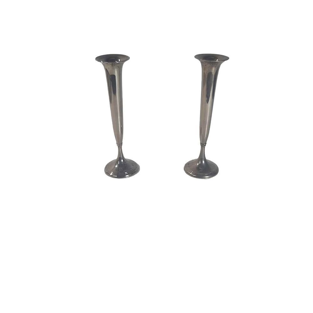 VINTAGE FLUTE CANDLE HOLDERS